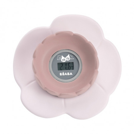 Thermomètre de bain lotus BEABA Old pink