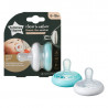 Lot de 2 sucettes forme naturelle 6/18m TOMMEE TIPPEE Clother To Nature