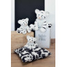 Bébé tigre 35cm "Terre sauvage" HISTOIRE D'OURS Blanc
