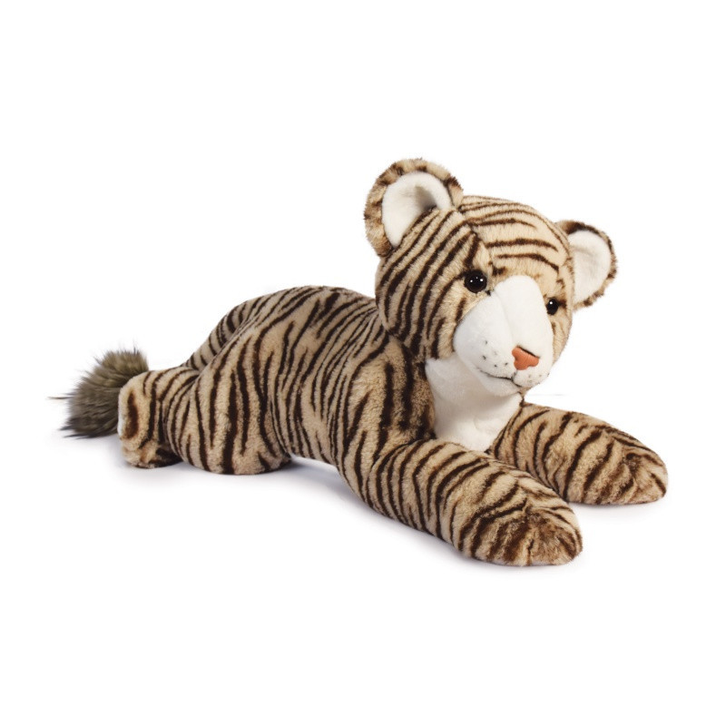 Bengaly le tigre 50cm "Terre sauvage" HISTOIRE D'OURS Beige