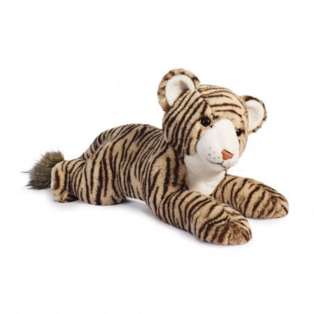 Bengaly le tigre 50cm "Terre sauvage" HISTOIRE D'OURS Beige