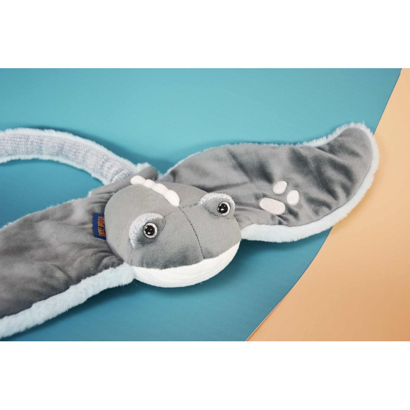 Raie manta "Trésors Marins" HISTOIRE D'OURS Gris