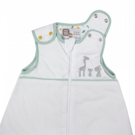 Gigoteuse 0/6m grise TROIS KILOS SEPT Kolala et sa tribu