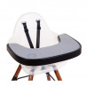 Tablette de chaise Evolu + napperon CHILDHOME Noir