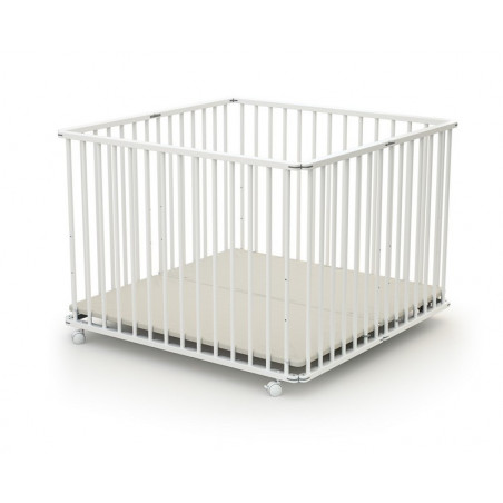 Parc pliant 100 x 100 cm WeBaby AT4 Blanc