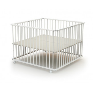 Parc pliant 100 x 100 cm WeBaby AT4 Blanc