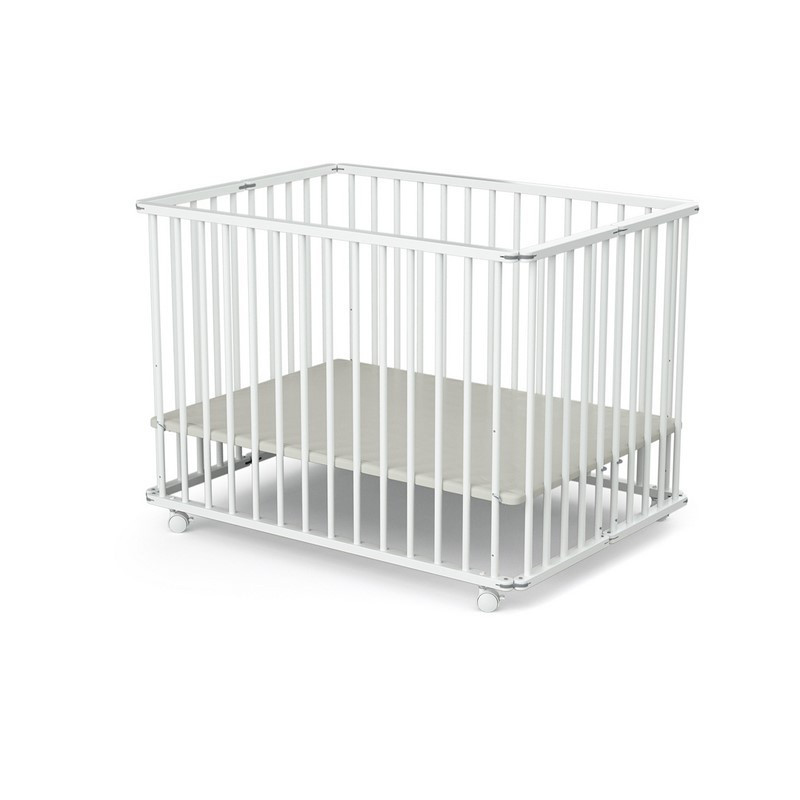 Parc pliant 70 x 100 cm WeBaby AT4 Blanc