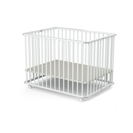 Parc pliant 70 x 100 cm WeBaby AT4 Blanc