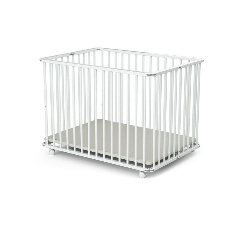 Parc pliant 70 x 100 cm WeBaby AT4 Blanc