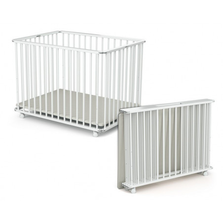 Parc pliant 70 x 100 cm WeBaby AT4 Blanc