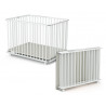 Parc pliant 70 x 100 cm WeBaby AT4 Blanc