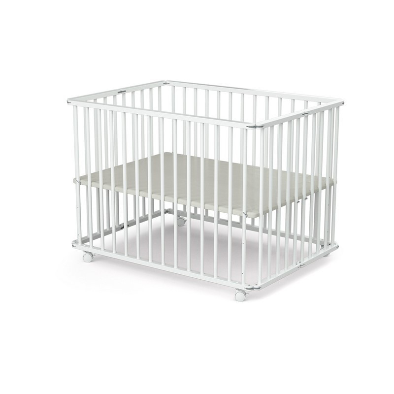 Parc pliant 70 x 100 cm WeBaby AT4 Blanc