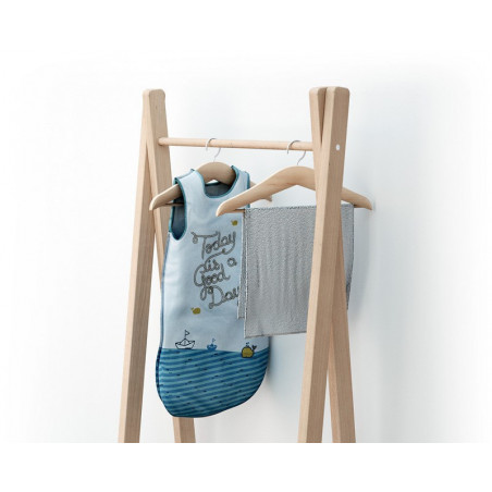 Portant à vêtements Essentiel AT4 Hêtre brut