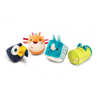 Set de 4 formes jungle LES LILLIPUTIENS