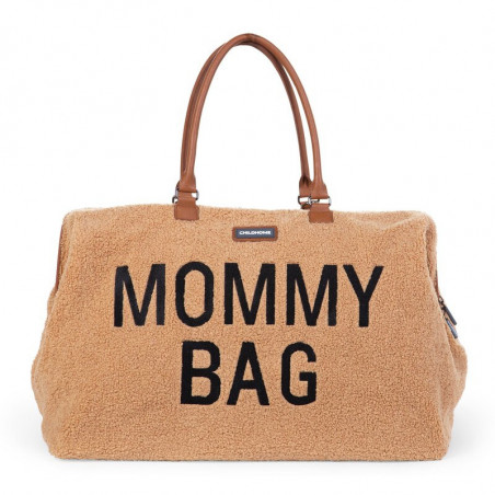 Sac à langer Mommy bag CHILDHOME Teddy beige