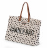 Sac à langer Family bag CHILDHOME Canvas léopard