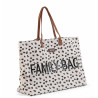 Sac à langer Family bag CHILDHOME Canvas léopard