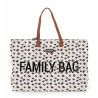 Sac à langer Family bag CHILDHOME Canvas léopard