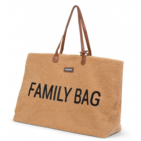 Sac à langer Family bag CHILDHOME Teddy Beige