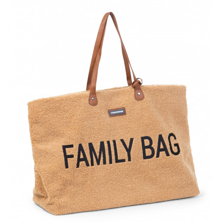 Sac à langer Family bag CHILDHOME Teddy Beige