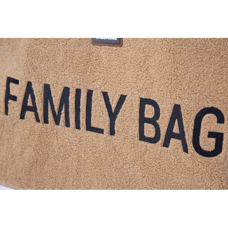 Sac à langer Family bag CHILDHOME Teddy Beige