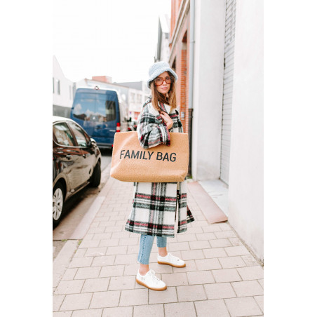 Sac à langer Family bag CHILDHOME Teddy Beige