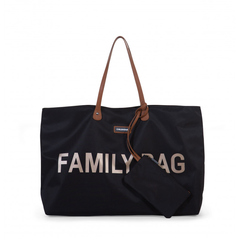 Sac à langer Family bag CHILDHOME Noir