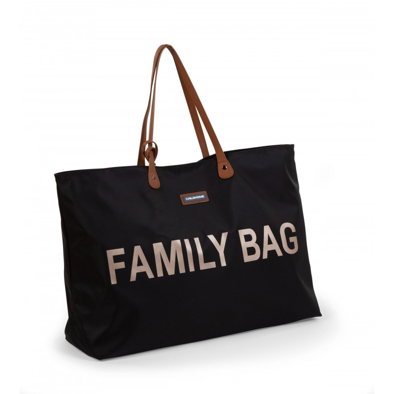 Sac à langer Family bag CHILDHOME Noir