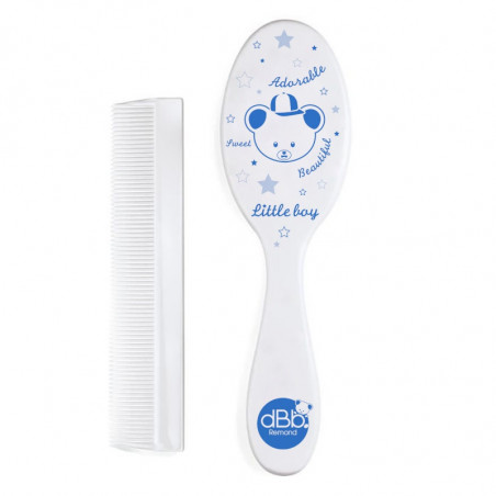 Brosse et peigne odorants REMOND Bleu Little boy