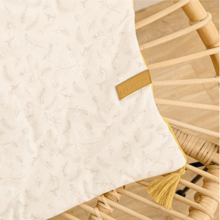 Couverture double face 75x100 DOMIVA Leafy Bunny