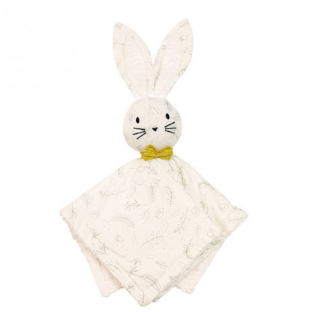 Box doudou + anneau de dentition DOMIVA Leafy Bunny