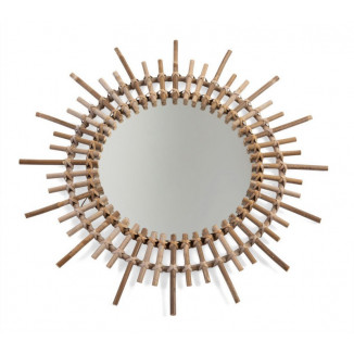 Miroir en rotin 60 cm CHILDHOME