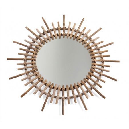 Miroir en rotin 60 cm CHILDHOME