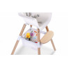 Panier pour chaise Evolu CHILDHOME Blanc