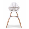 Chaise-haute Evolu 2 CHILDHOME Naturel/Blanc