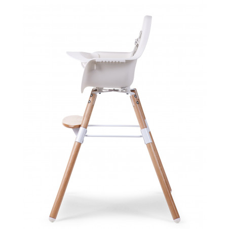 Chaise-haute Evolu 2 CHILDHOME Naturel/Blanc