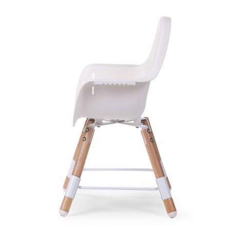 Chaise-haute Evolu 2 CHILDHOME Naturel/Blanc