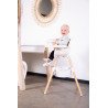 Chaise-haute Evolu 2 CHILDHOME Naturel/Blanc