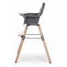 Chaise-haute Evolu 2 CHILDHOME Naturel/anthracite