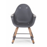 Chaise-haute Evolu 2 CHILDHOME Naturel/anthracite