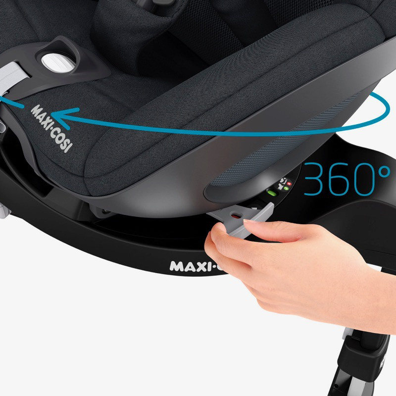 Base pivotante i-Size FamilyFix 360 MAXI COSI Black