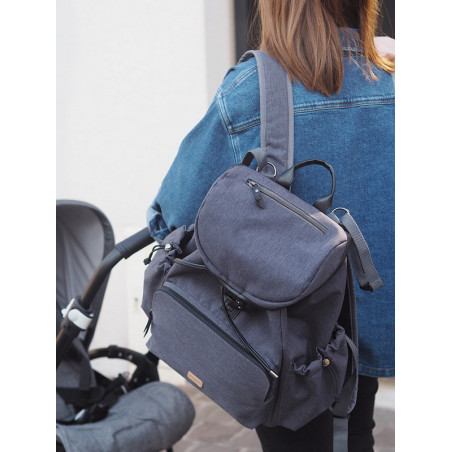 Sac à dos Vancouver BEABA Dark grey
