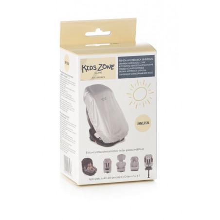 Housse isolante universelle pour siège-auto JANE Silver