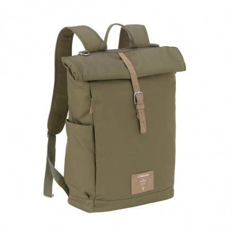 Sac à dos à langer Rolltop LASSIG Olive