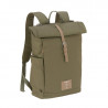 Sac à dos à langer Rolltop LASSIG Olive