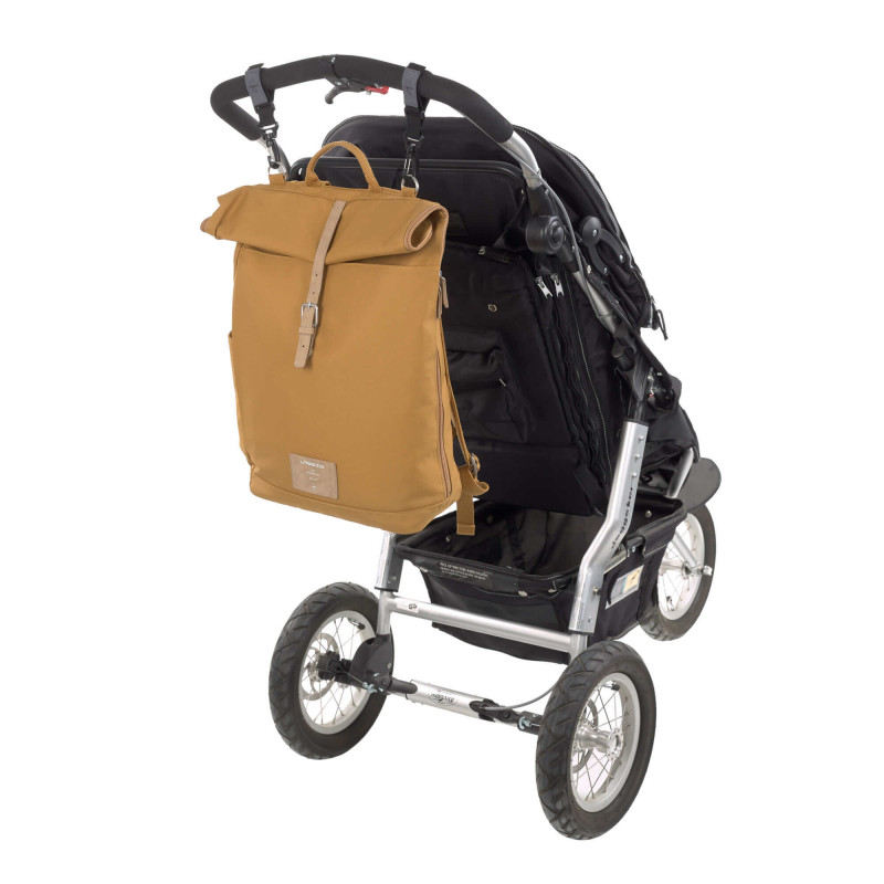 Sac à dos à langer Rolltop LASSIG Orange