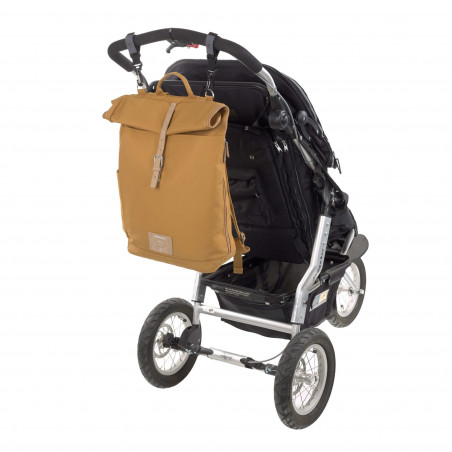 Sac à dos à langer Rolltop LASSIG Orange