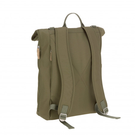 Sac à dos à langer Rolltop LASSIG Olive