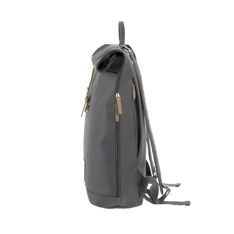 Sac à dos à langer Rolltop LASSIG Anthracite