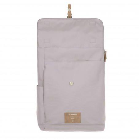 Sac à dos à langer Rolltop LASSIG Gris